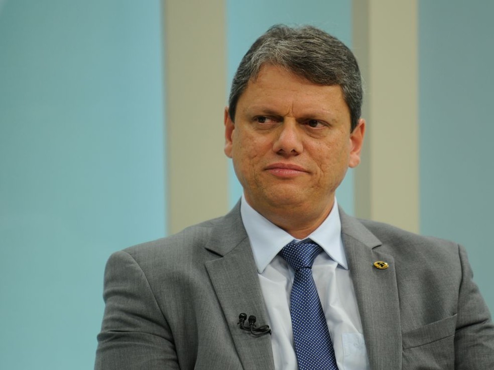 Tarcísio de Freitas, candidato do Republicanos ao governo de SP  — Foto: Marcello Casal Jr/Agência Brasil