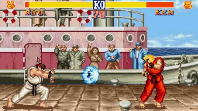 O clássico Street Fighter 2 trouxe o sucesso do fliperama para o Super Nintendo (Foto: Reprodução/Huffington Post)