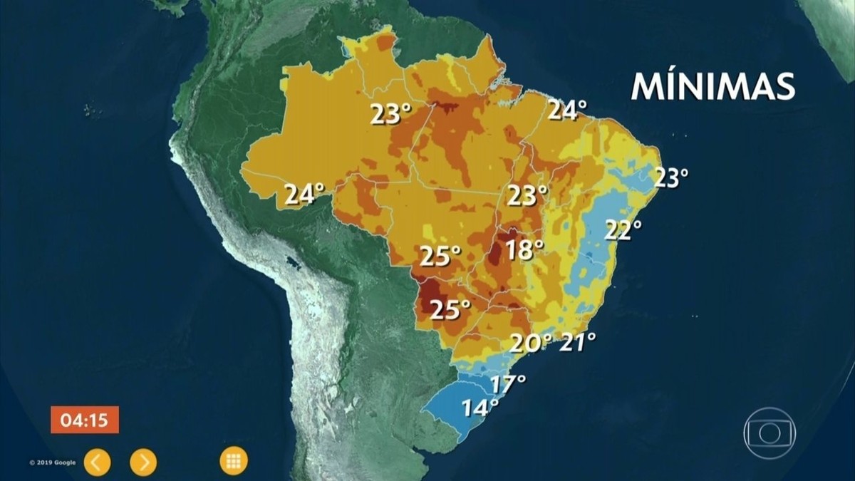 Frente Fria Provoca Chuva No Sul E Sudeste Onda De Calor Continua Em Parte Do Brasil Natureza