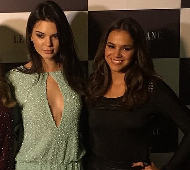 Kendall Jenner e Bruna MArquezine são parecidas? (Foto: Instagram / Reprodução)