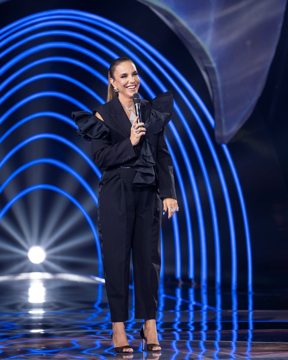 Ivete Sangalo no 'The Masked Singer Brasil' — Foto: Globo/Divulgação