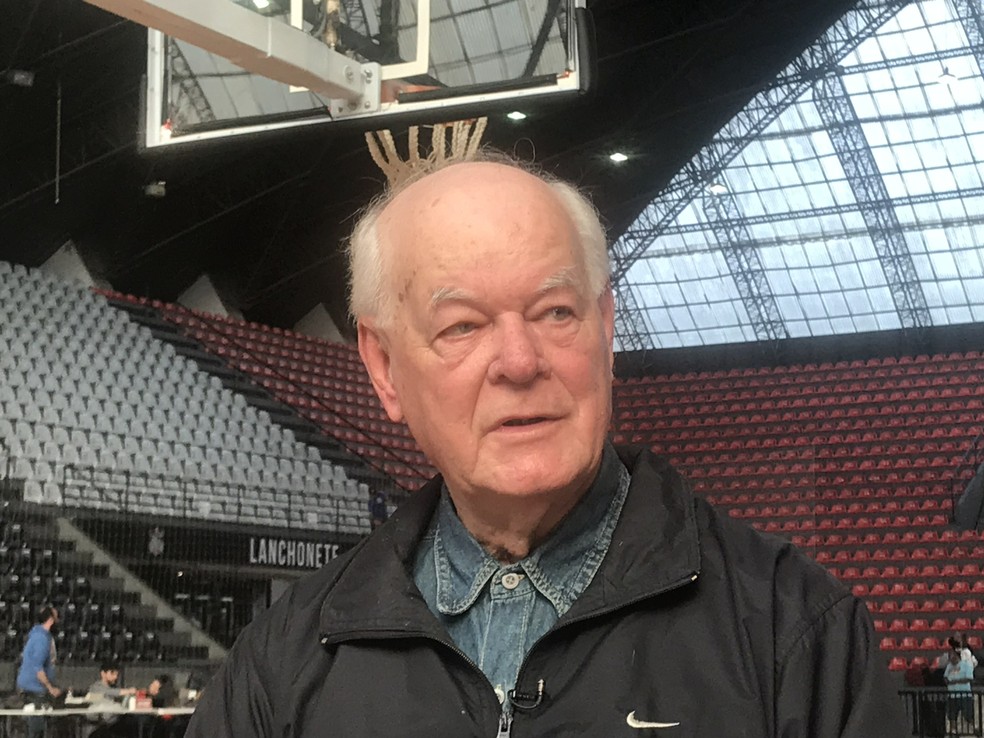 Wlamir Marques, considerado por muitos especialistas um dos cinco maiores jogadores de basquete da história — Foto: Thierry Gozzer