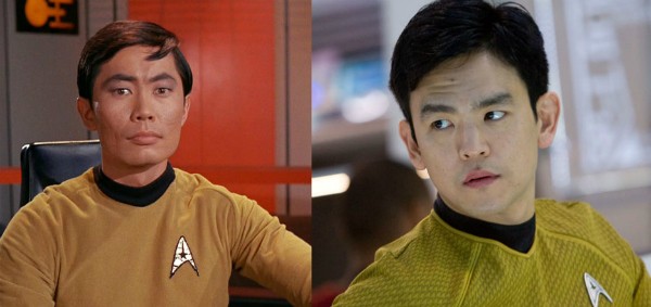 Sulu: interpretado em 'Star Trek' por George Takei e John Cho (Foto: Reprodução)
