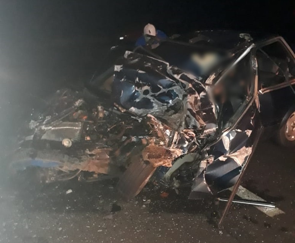 Homem morre ao se envolver em acidente na rodovia entre Piraju e Manduri — Foto: Luiz Carlos Balena/Arquivo Pessoal