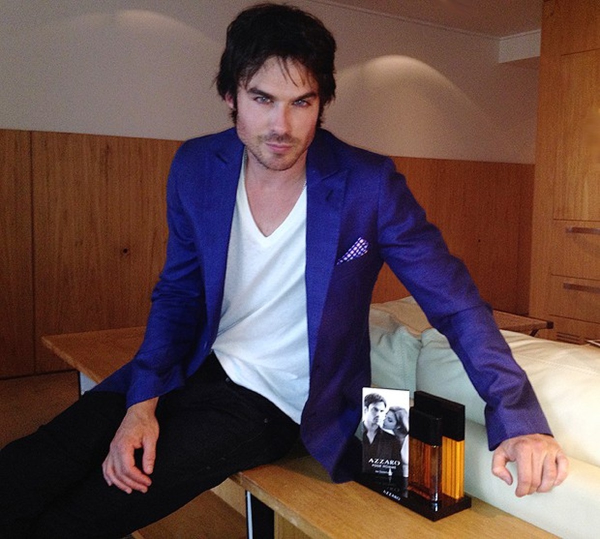 Ian Somerhalder fala sobre fragrâncias e mulheres brasileiras à Vogue