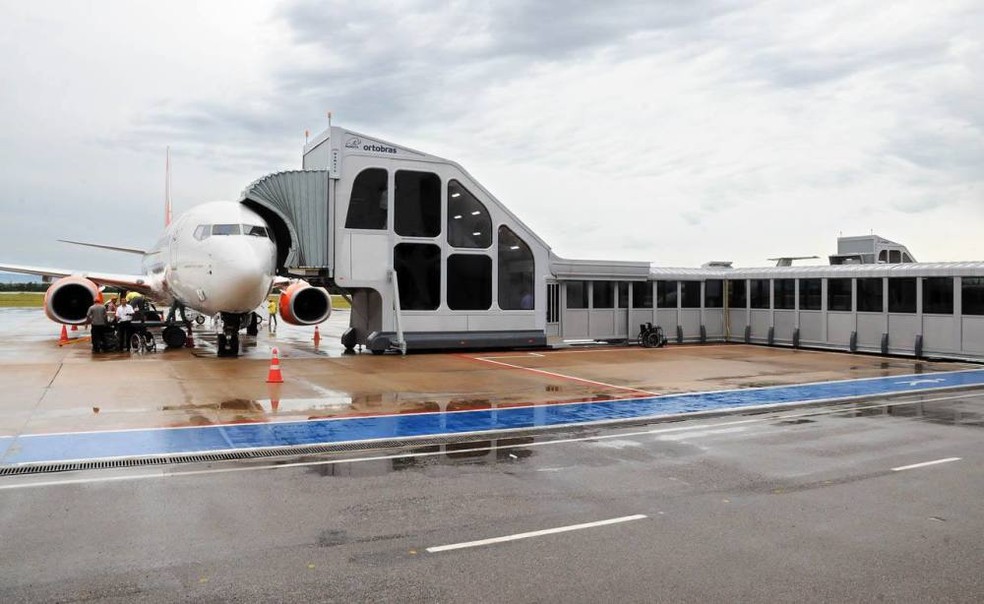 Aeroporto de Palmas deve ser leiloado em 2020. — Foto: Wilson Rodrigues/Secom