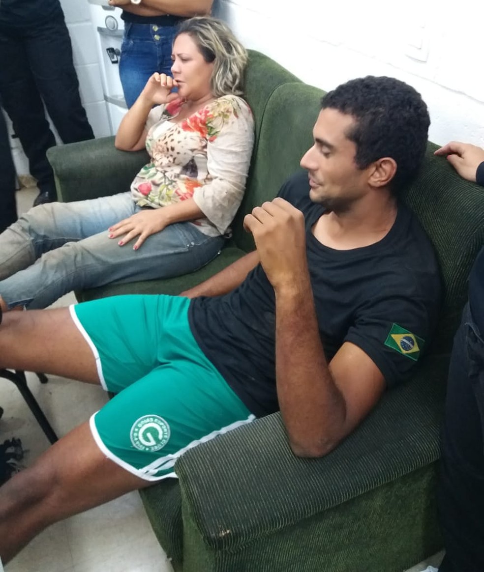 Reféns foram liberados após mais de 24 horas — Foto: Divulgação/Polícia Civil