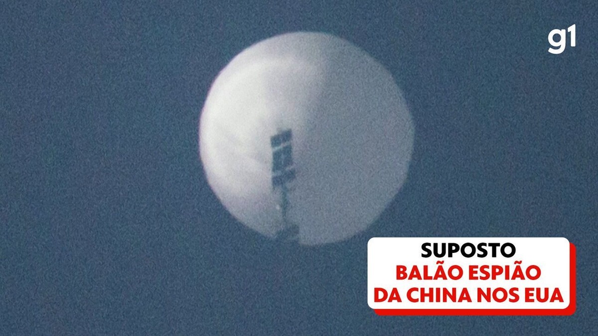 Balão espião chinês tinha capacidade de monitorar sinais de comunicação,  dizem EUA | Mundo | G1