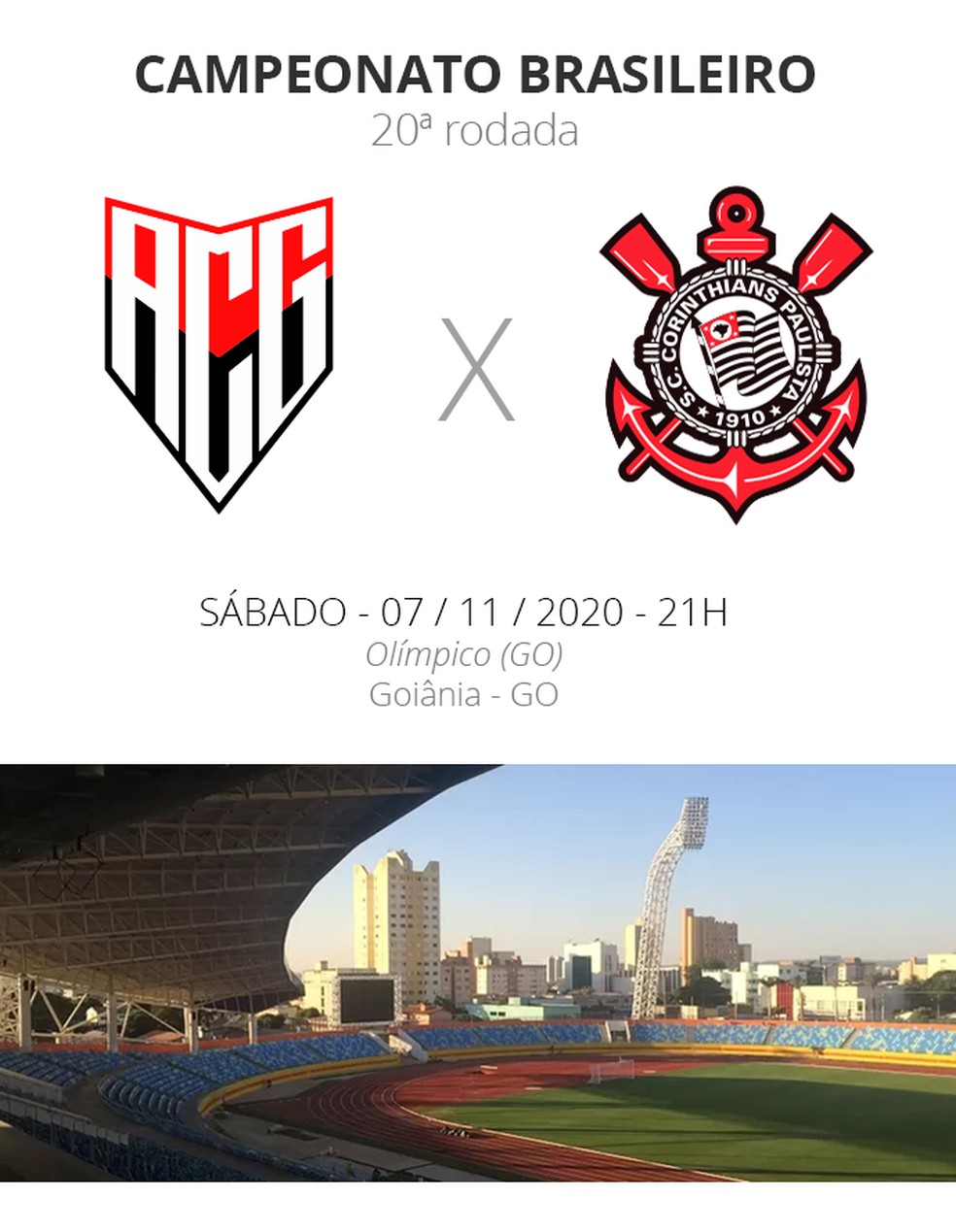 Atletico Go X Corinthians Veja Onde Assistir Escalacoes Desfalques E Arbitragem Brasileirao Serie A Ge