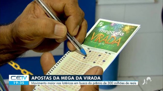 Lotéricas de Fortaleza têm longas filas nas últimas horas para apostar na Mega da Virada