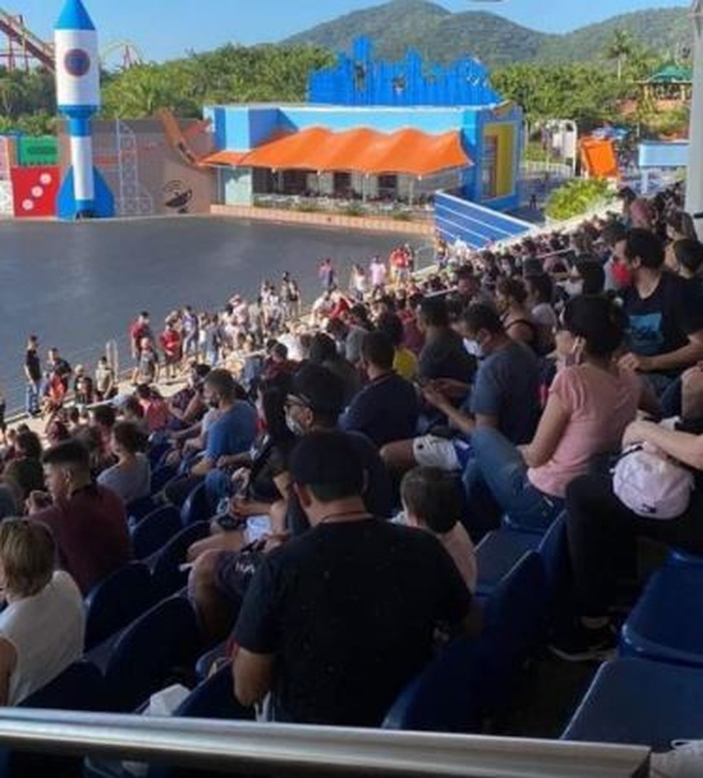 Mpsc Afirma Que Mantera Fiscalizacao Do Beto Carrero World Apos Imagens De Aglomeracao Santa Catarina G1