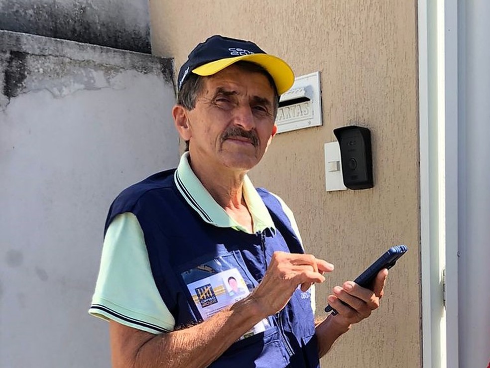 Antônio Francisco da Silva já está no seu quarto censo, sendo um demográfico e outro agropecuário — Foto: Divulgação/IBGE