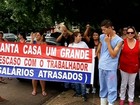 Funcionários da Santa Casa fazem paralisação em Fernandópolis