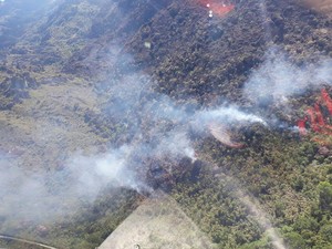 Incêndio Rio de Contas, Bahia (Foto: Bombeiros Militares da Bahia/ Divulgação)