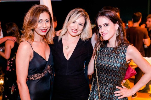 Giselia Dias, Fabricia Nogueira e Paula Bezerra de Mello 