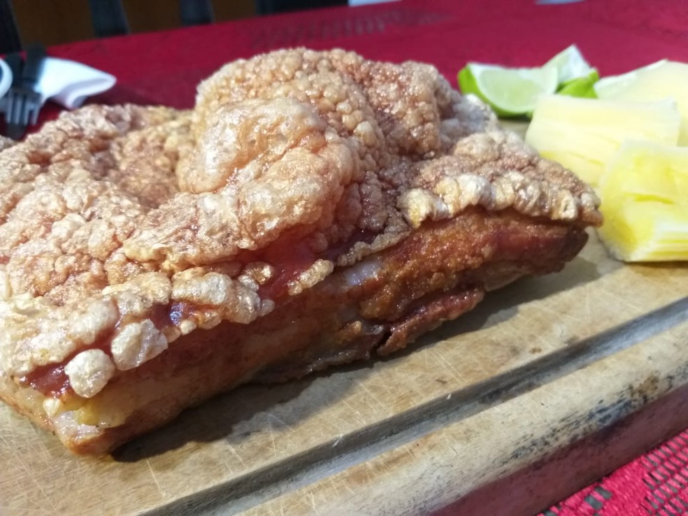 De dar água na boca, Panceta à Pururuca leva sal e pimentadoreino no