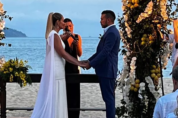 Casamento de Piny Montoro e Bruno Franklin (Foto: Reprodução/Instagram)