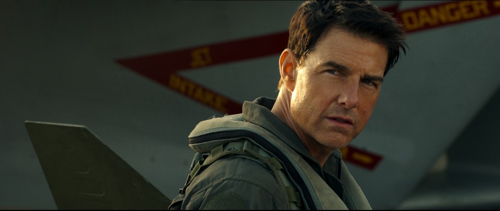 Tom Cruise em cena de 'Top Gun: Maverick' — Foto: Divulgação
