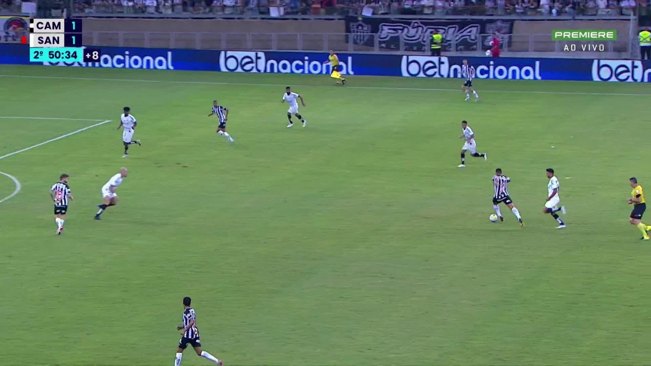 Melhores momentos: Atlético-MG 1 x 1 Santos, pela 11ª rodada do Brasileirão 2022