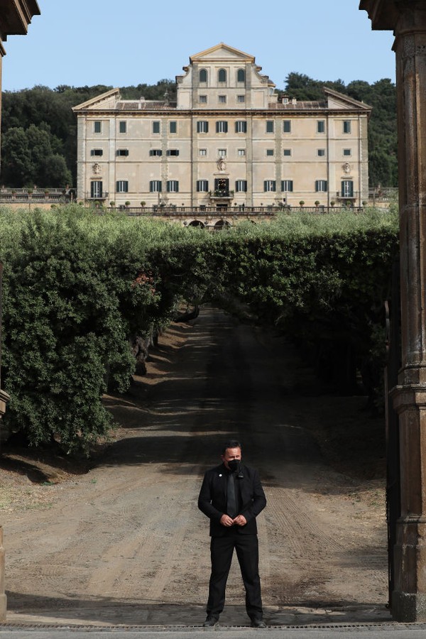 FRASCATI, ITALY - JULY 24: General view during the Kitty Spencer and Michael Lewis wedding at Villa Aldo Brandini on July 24, 2021 in Frascati, Italy. (Photo by Ernesto Ruscio/GC Images) (Foto: GC Images)