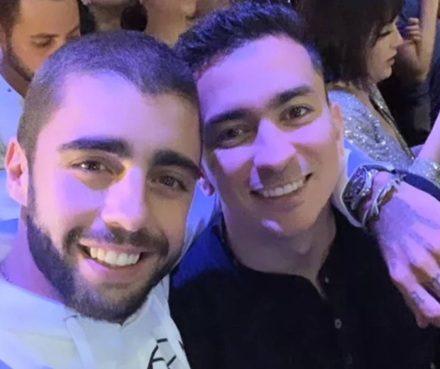 Pedro Scooby e Renan Machado, irmão de Anitta (Foto: Reprodução/Instagram)