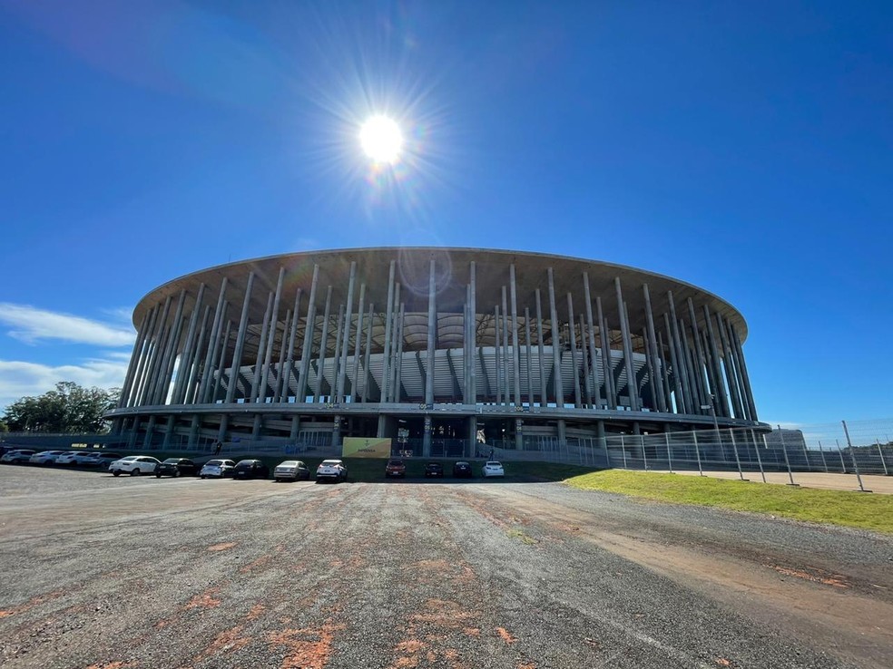 Man&eacute; Garrincha ser&aacute; palco de Flamengo x Defensa y Justicia &mdash; Foto: Cah&ecirc; Mota