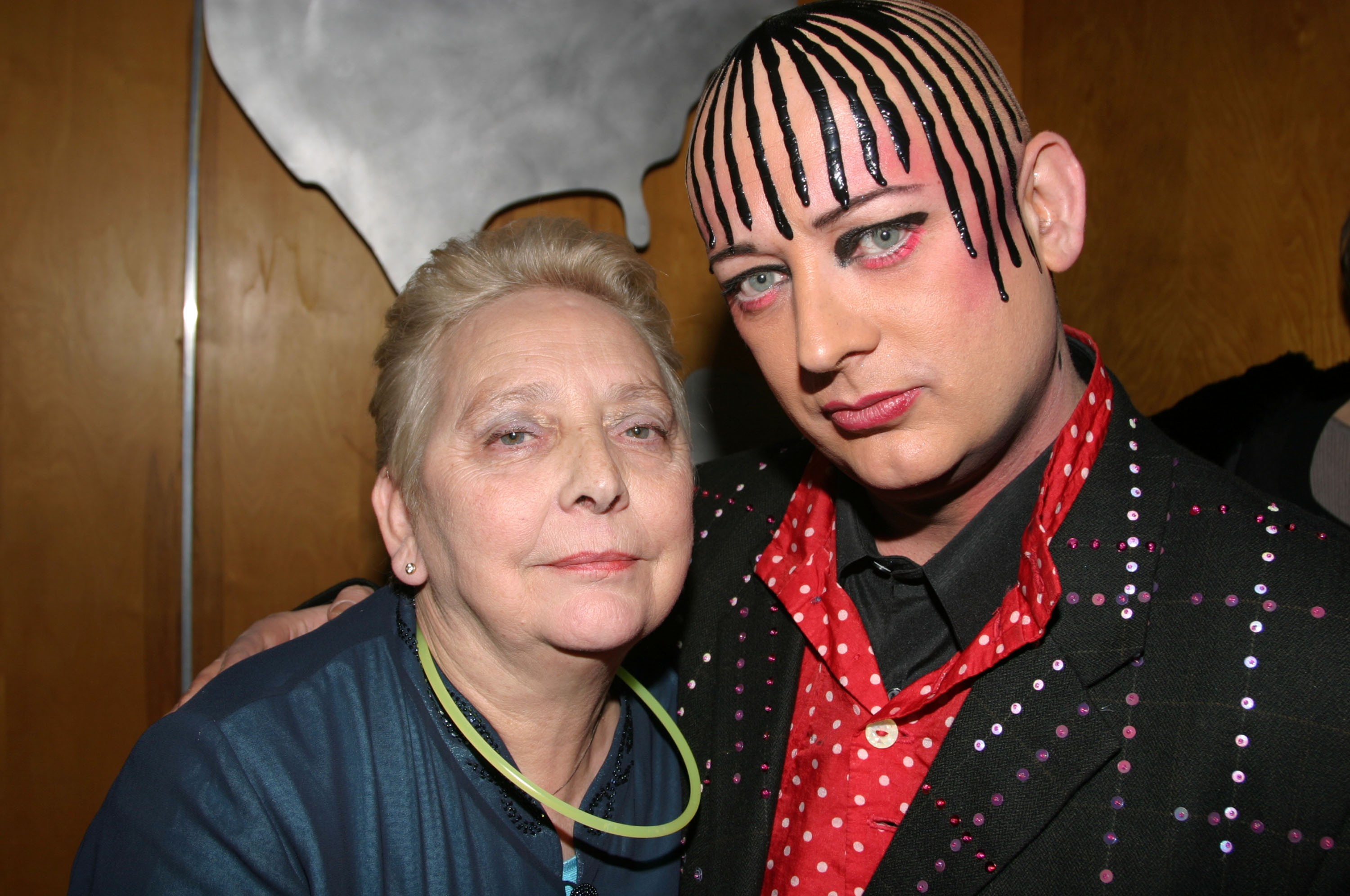 Boy George e a mãe (Foto: Getty Images)