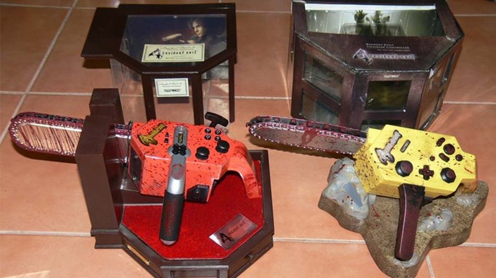 Resident Evil 4 GameCube Chainsaw Controller: Uma adição assustadora!