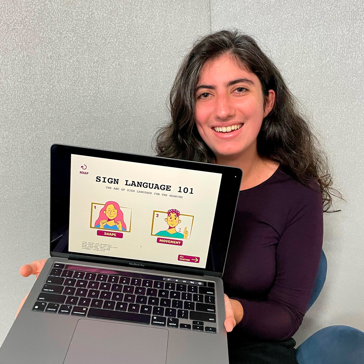 Brasileira de 21 anos ganha destaque em concurso da Apple