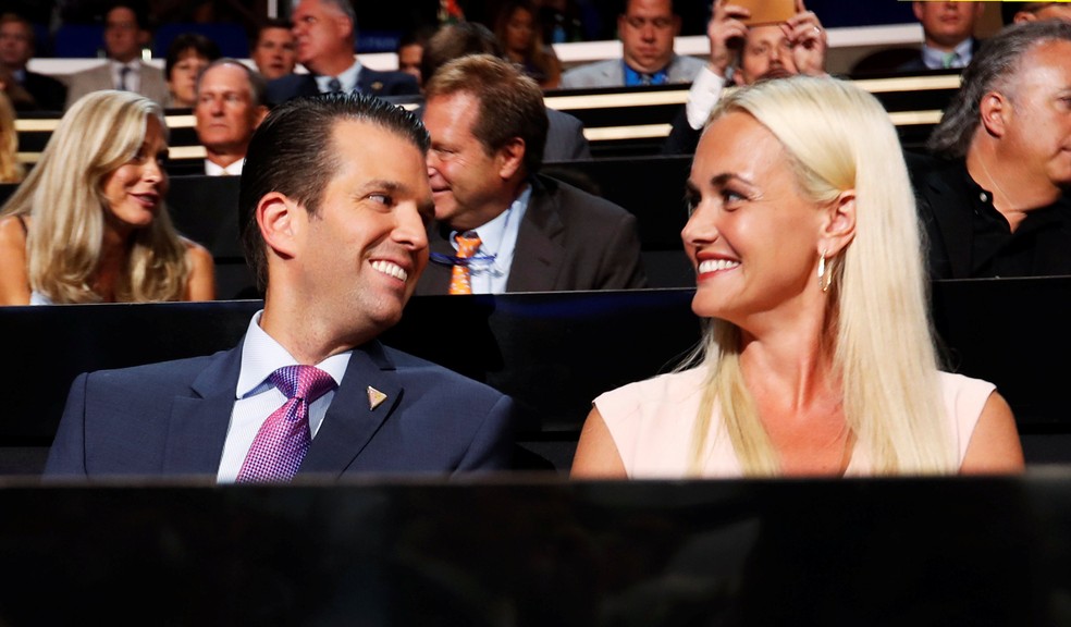 Donald Trump Jr. e Vanessa Trump em imagem de arquivo (Foto: Reuters/Jonathan Ernst)