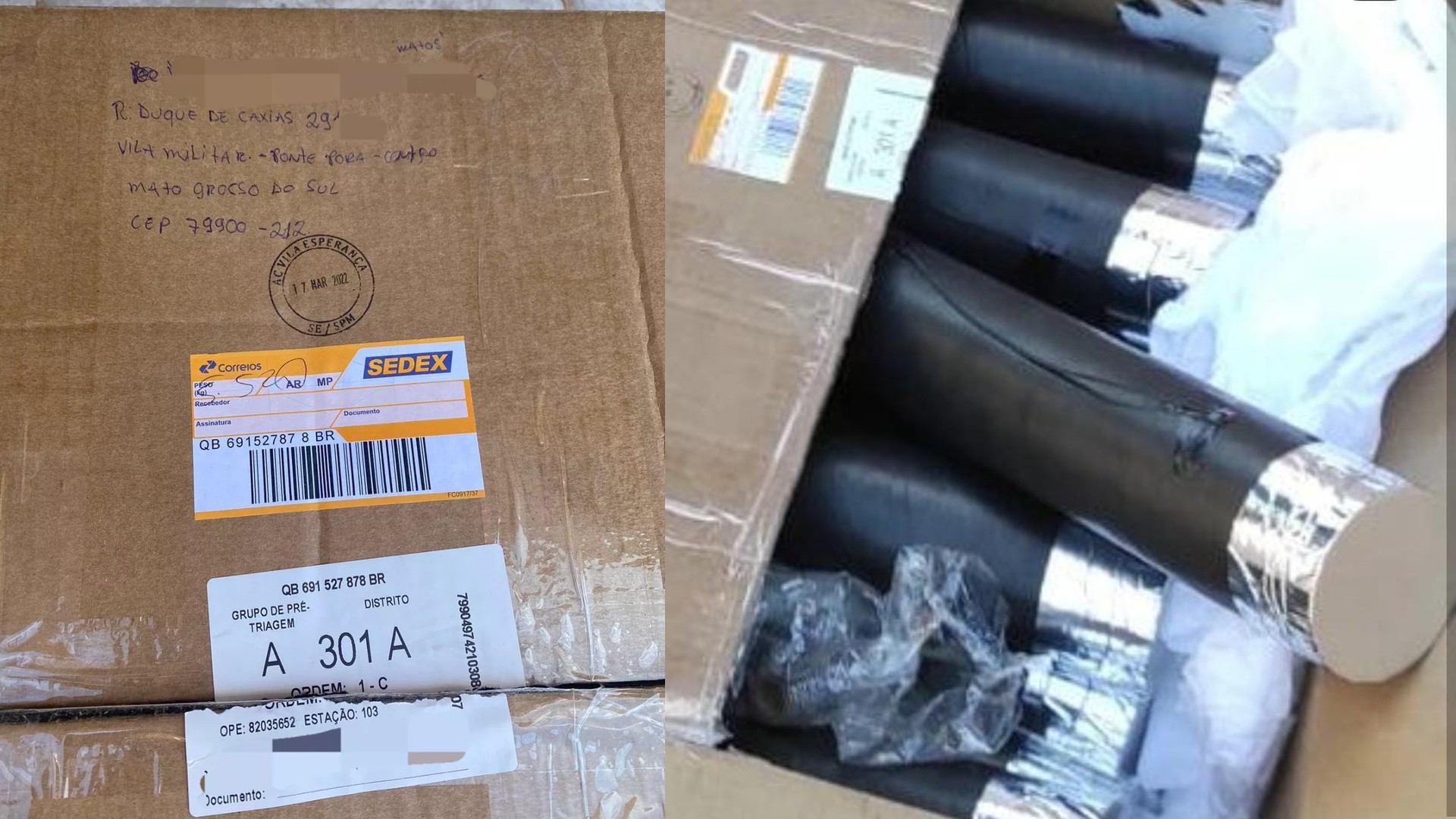 Esquadrão antibomba viaja mais de 300 km para 'desarmar' caixa suspeita e acha lança-confetes, em MS