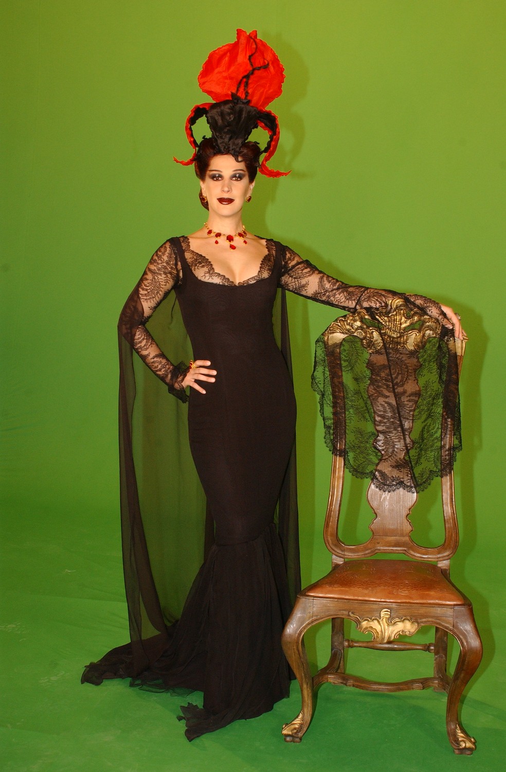 Claudia Raia na novela O Beijo do Vampiro (Foto: Reprodução)