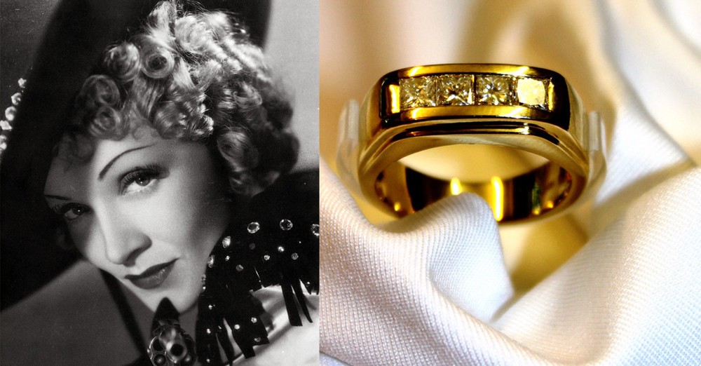 Anel de diamantes da atriz Marlene Dietrich é leiloado (Foto: United Charity/Divulgação)