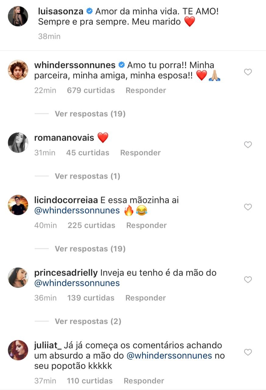 Luisa Sonza e Whindersson Nunes (Foto: Reprodução/Instagram)