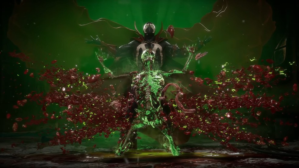 Spawn faz estreia brutal em Mortal Kombat 11 a partir de 17 de março — Foto: Divulgação/NetherRealm Studios