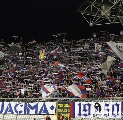 Hajduk Split x Dinamo Zagreb Torcida Split hoje no clássico croata