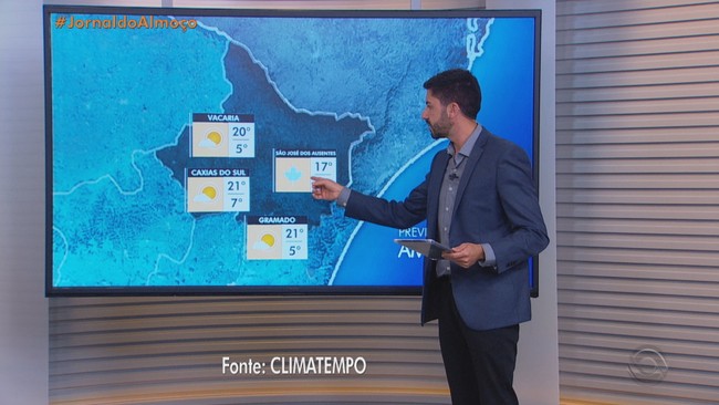 Sol predomina na maior parte do RS nesta segunda (4)
