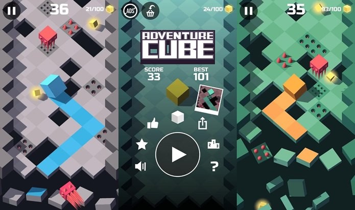 Adventure Cube é diversão sádica para quem gosta de desafio (Foto: Divulgação / Ketchapp)