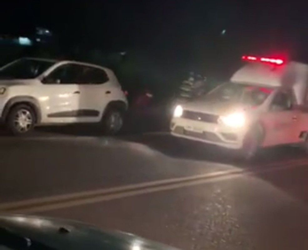 Mulher morre e outra fica ferida em acidente no município de Lagarto  — Foto: Geraldo Caetano