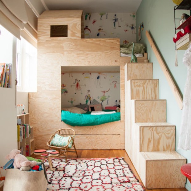 Quarto kids com espaço para atividades: 12 projetos que convidam a brincar (Foto: Divulgação)