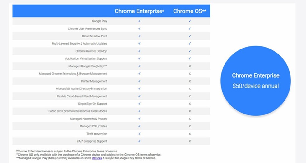 Versão do Chrome vai dar mais controle a administradores (Foto: Reprodução/Google)