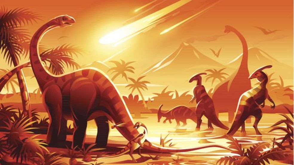 Os dinossauros dominavam a Terra at&eacute; que desapareceram h&aacute; mais de 60 milh&otilde;es de anos&hellip; Quem vai nos substituir? &mdash; Foto: ISTOCK via BBC