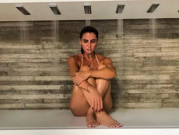 Giovanna Antonelli no spa (Foto: Reprodução/Instagram)