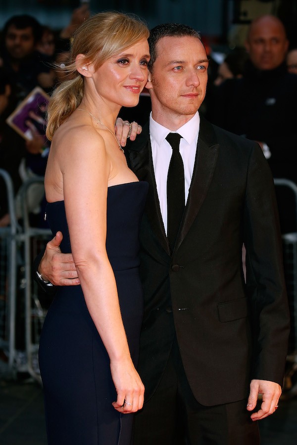 O ator James McAvoy e sua ex-esposa, a atriz Anne Marie-Duff (Foto: Getty Images)
