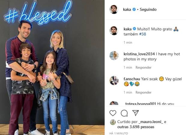 Kaká   (Foto: Reprodução/Instagram)