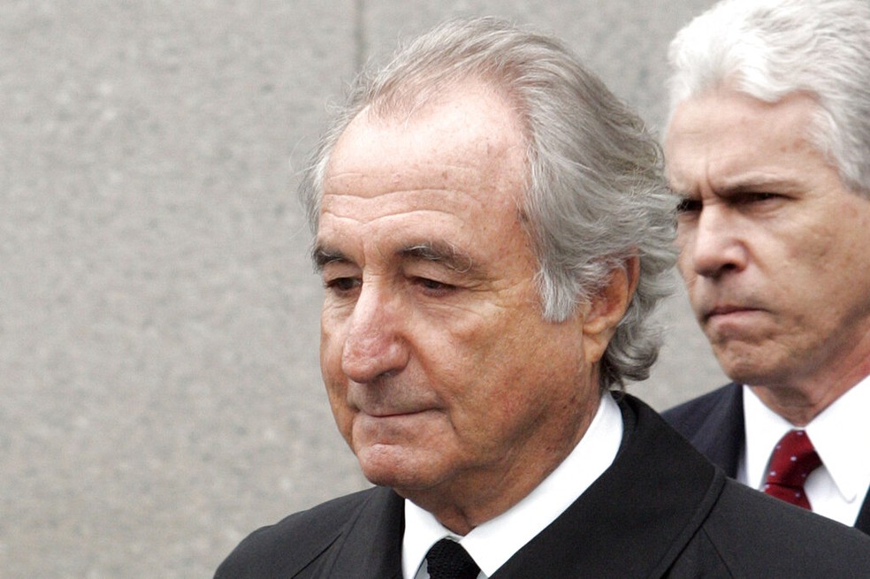 Bernie Madoff em imagem de 10 de março de 2009 — Foto: David Karp/AP