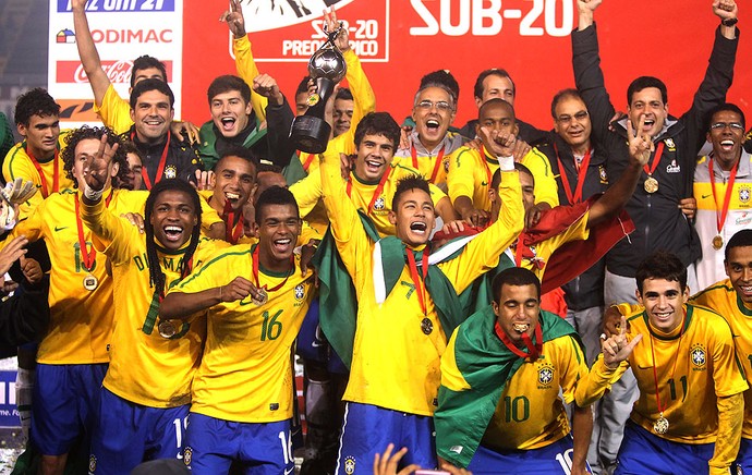 Seleção Brasil campeã sub 20 (Foto: Mowa Press)
