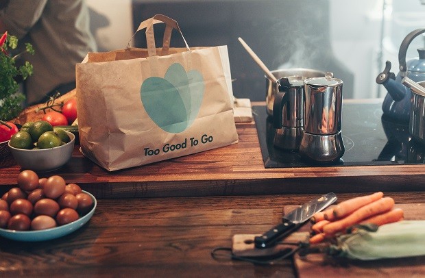 Sacola do Too Good To Go: app quer reduzir desperdícios em restaurantes (Foto: Divulgação)