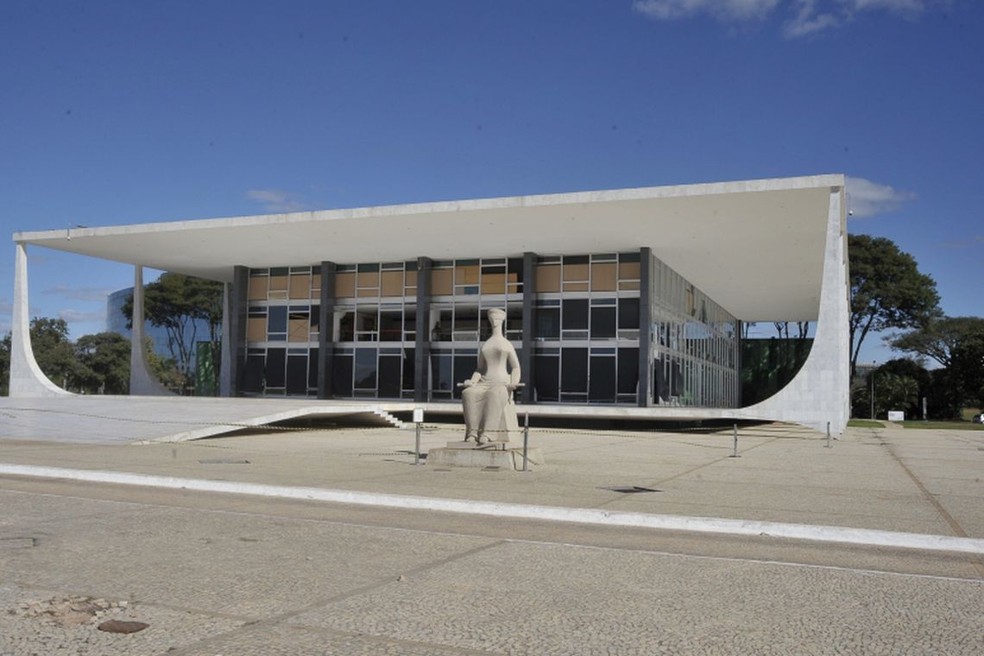 Fachada do Supremo Tribunal Federal (STF), em Brasília — Foto: José Cruz/Agência Brasil/Arquivo
