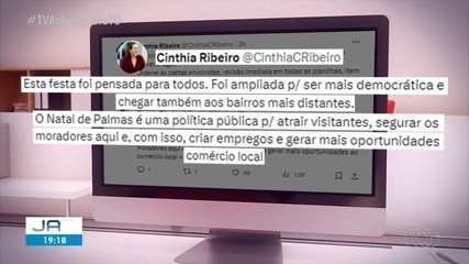 Prefeitura de Palmas se explica sobre investimentos em decoração natalina; saiba mais